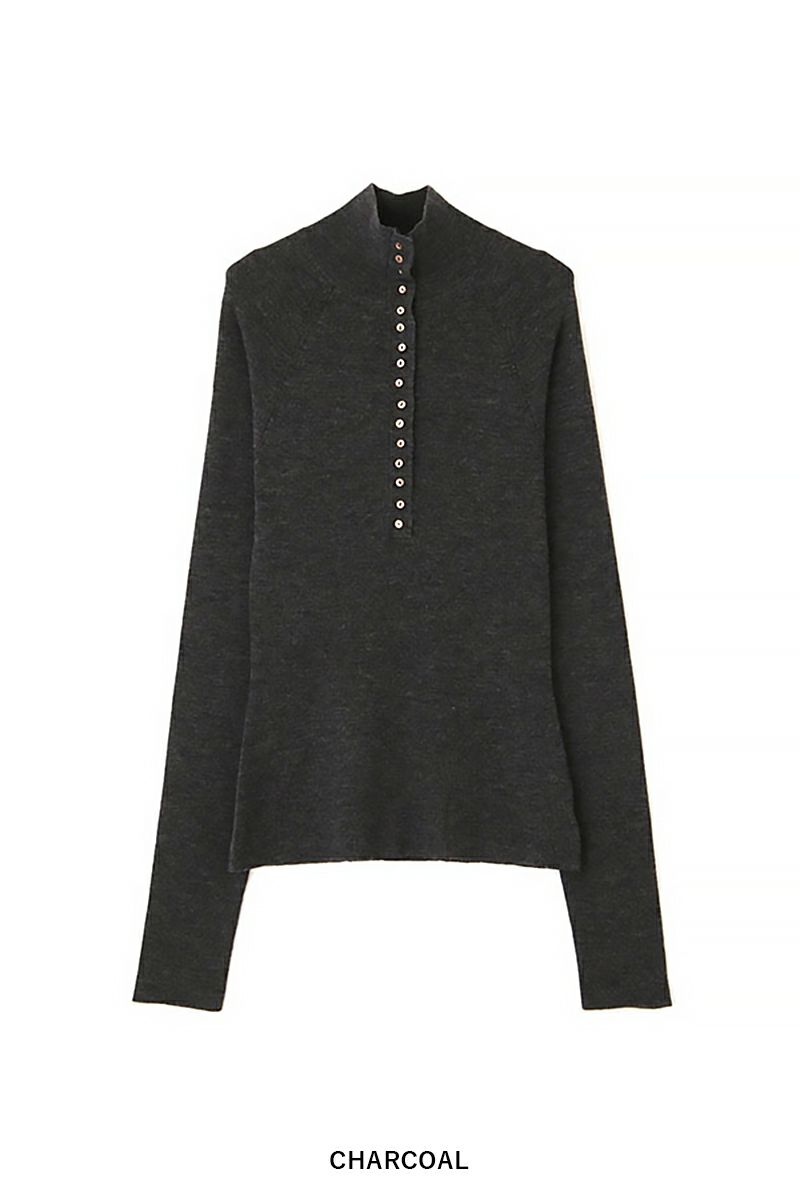 ETRE TOKYO(エトレトウキョウ) 2wayコンフィーハイネックニットプルオーバー 1225611147