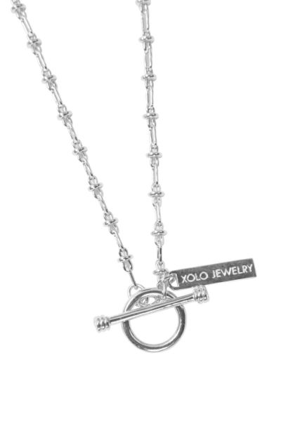 XOLO(ショロ) Oval Solid Link Necklace -2mm- オーバルソリッドリンクネックレス XON059