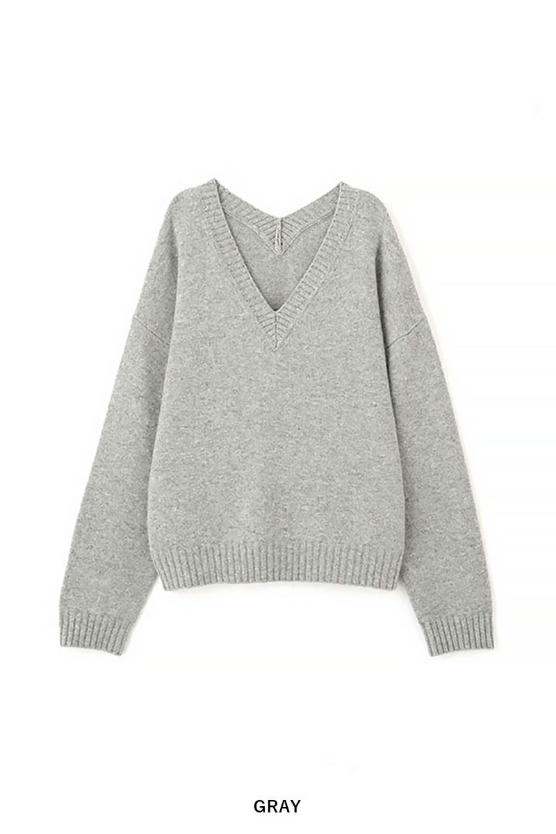  ETRE TOKYO(エトレトウキョウ) > ETRE TOKYO(エトレトウキョウ) Vネック2wayニットプルオーバー 1225611146