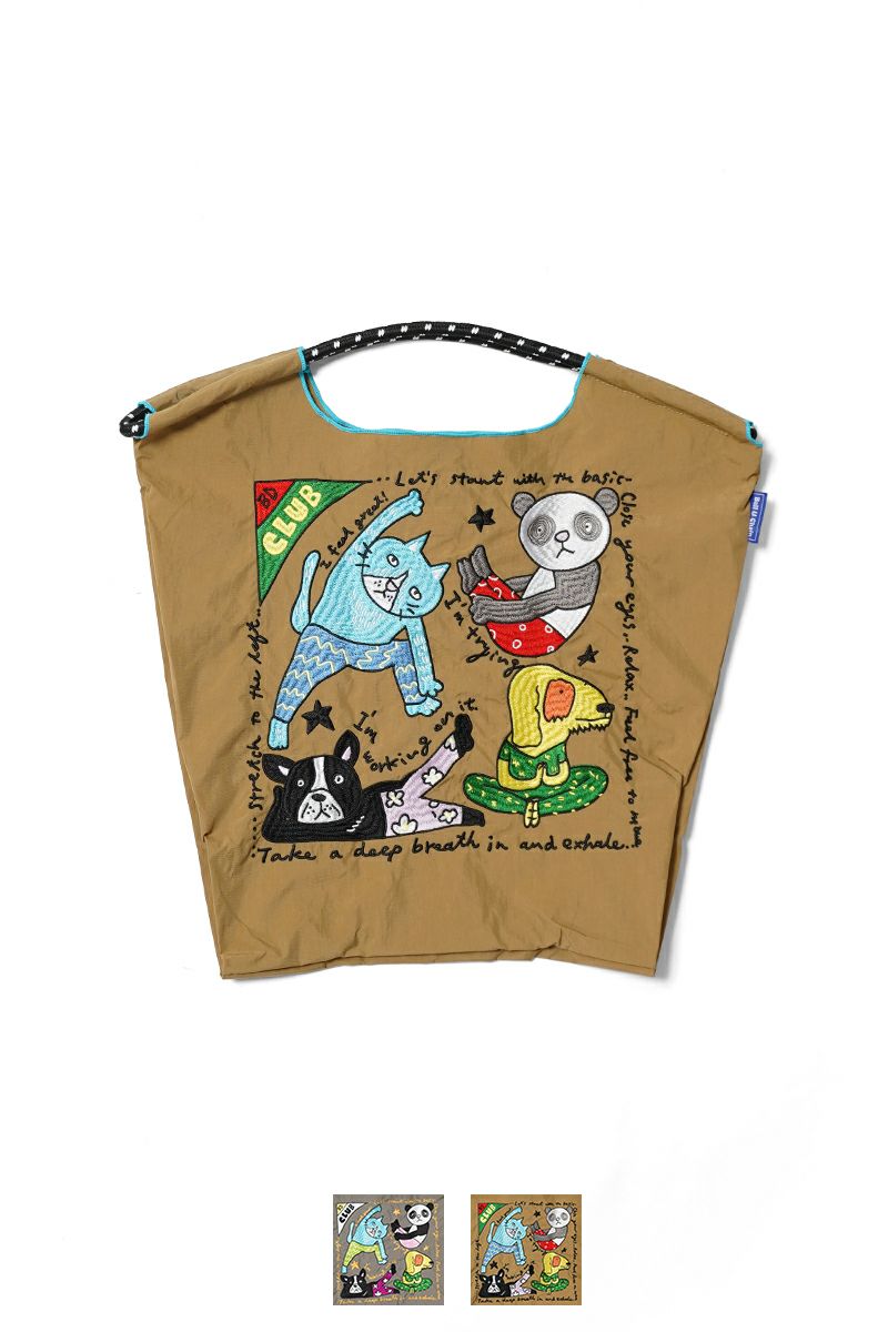 Ball & Chain(ボールアンドチェーン) BOBBY DAZZLER CLUB(M) ボビーダズラー ヨガクラス(M) ショッピングバック トートバッグ 322007
