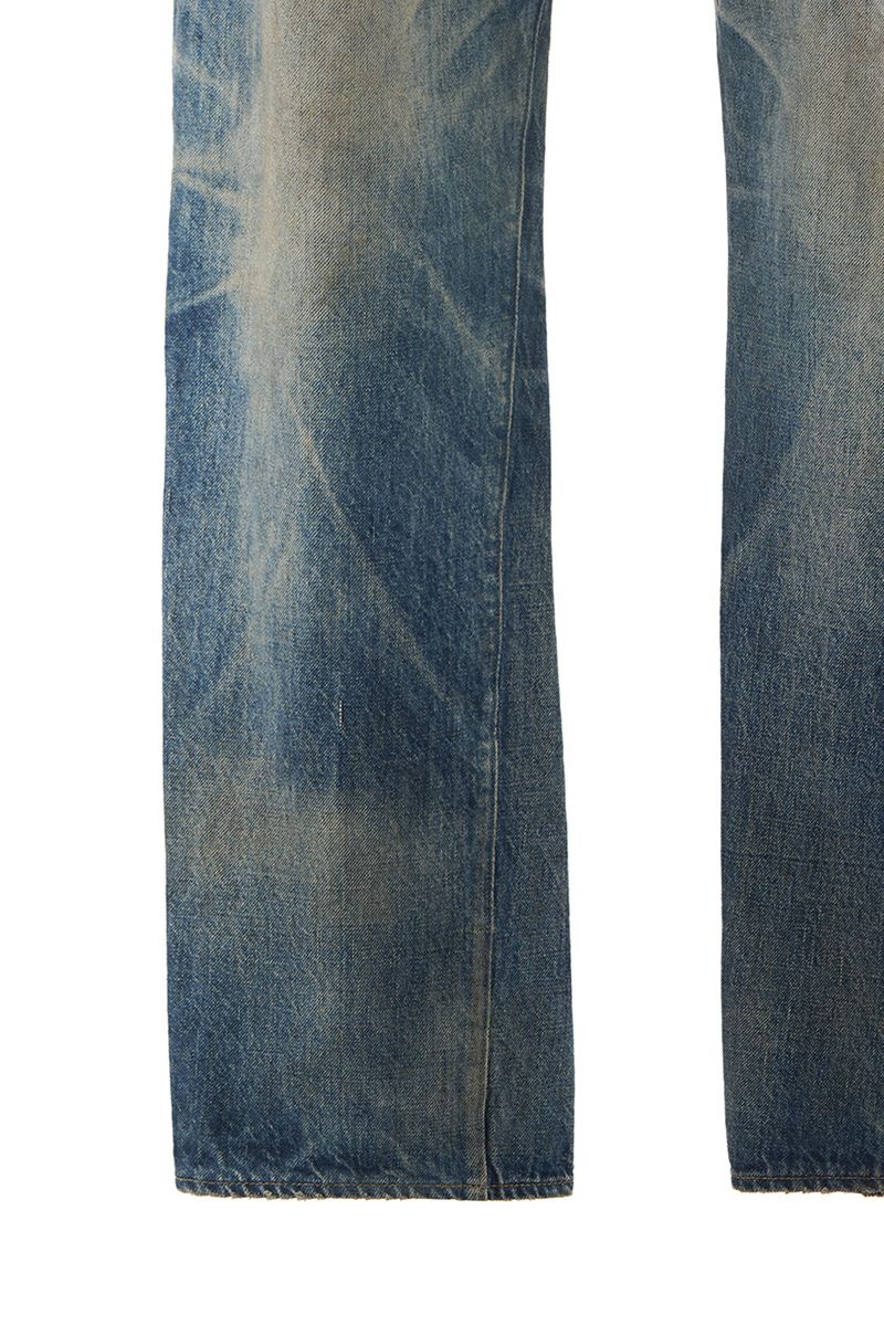 SAINT Mxxxxxx(セントマイケル) SM-HR1-0000-C60 / BerBerJin DENIM PNT / 5PKTS DAMAGE / BLUE ベルベルジン 5ポケット ダメージパンツ