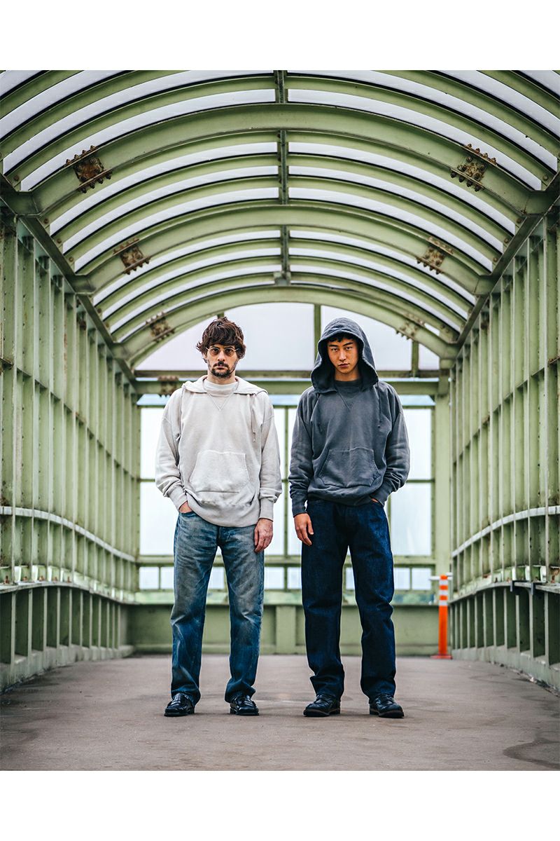 SAINT Mxxxxxx(セントマイケル) SM-HR1-0000-C60 / BerBerJin DENIM PNT / 5PKTS DAMAGE / BLUE ベルベルジン 5ポケット ダメージパンツ