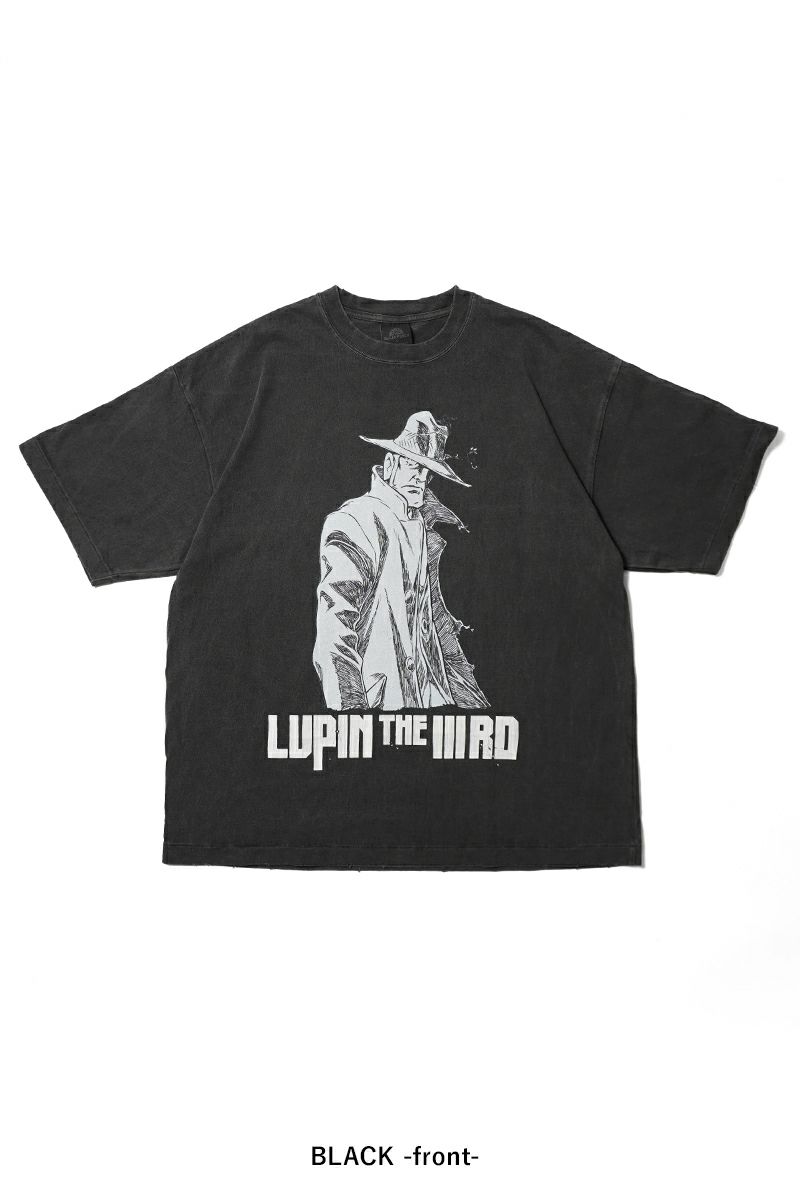SUGAR PUNCH(シュガーパンチ) SS T-Shirt (ZENIGATA/LUPIN) 半袖Tシャツ 銭形 ルパン LUPIN THE IIIRD THE MOVIE 不死身の血族 TLPM25AM002