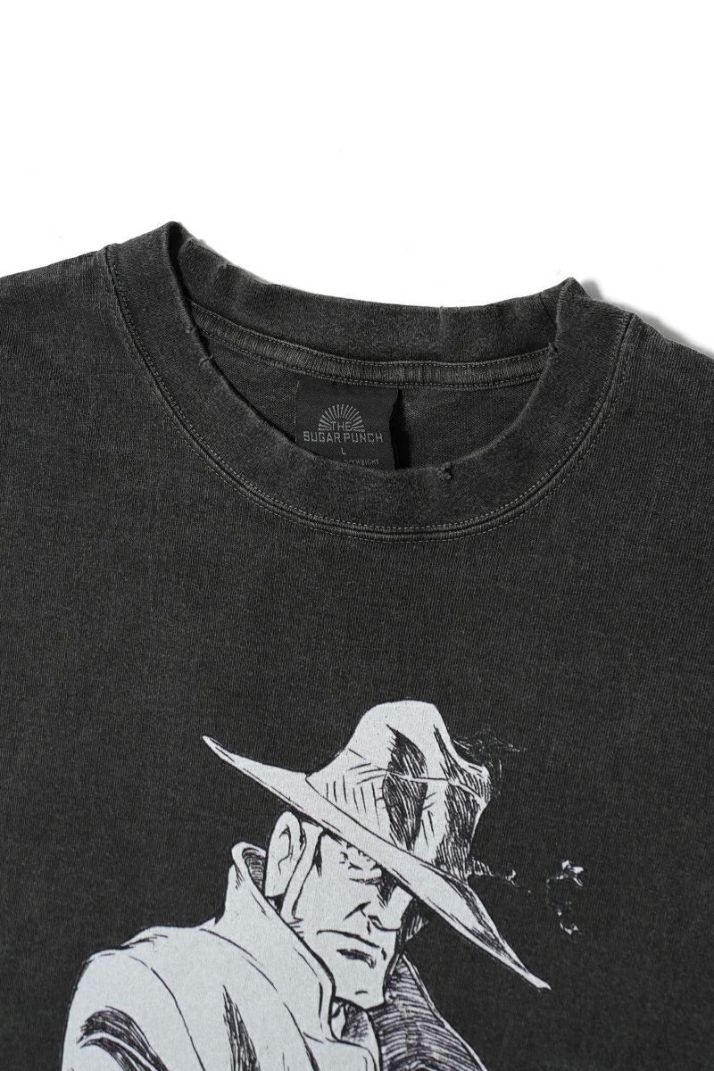 SUGAR PUNCH(シュガーパンチ) SS T-Shirt (ZENIGATA/LUPIN) 半袖Tシャツ 銭形 ルパン LUPIN THE IIIRD THE MOVIE 不死身の血族 TLPM25AM002