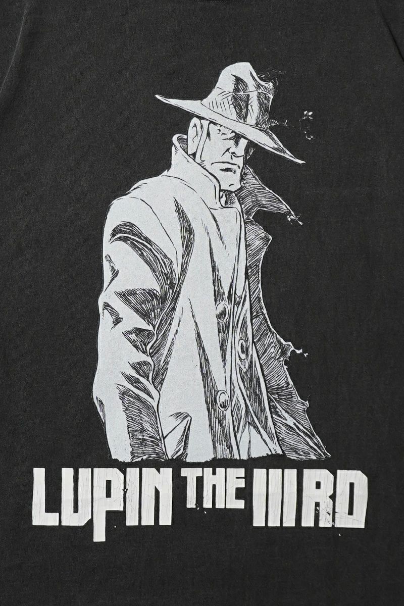 SUGAR PUNCH(シュガーパンチ) SS T-Shirt (ZENIGATA/LUPIN) 半袖Tシャツ 銭形 ルパン LUPIN THE IIIRD THE MOVIE 不死身の血族 TLPM25AM002