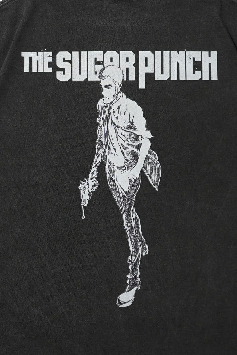 SUGAR PUNCH(シュガーパンチ) SS T-Shirt (ZENIGATA/LUPIN) 半袖Tシャツ 銭形 ルパン LUPIN THE IIIRD THE MOVIE 不死身の血族 TLPM25AM002