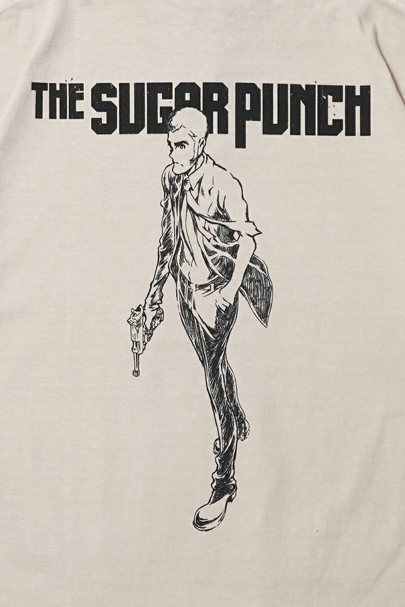 SUGAR PUNCH(シュガーパンチ) SS T-Shirt (ZENIGATA/LUPIN) 半袖Tシャツ 銭形 ルパン LUPIN THE IIIRD THE MOVIE 不死身の血族 TLPM25AM002