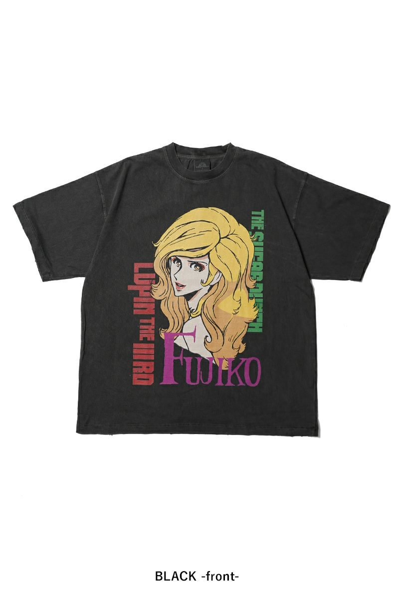 SUGAR PUNCH(シュガーパンチ) SS T-Shirt (FUJIKO) 半袖Tシャツ 峰不二子 LUPIN THE IIIRD THE MOVIE 不死身の血族 TLPM25AM004