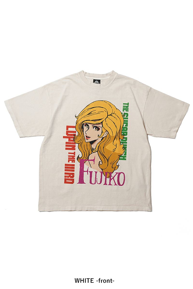 SUGAR PUNCH(シュガーパンチ) SS T-Shirt (FUJIKO) 半袖Tシャツ 峰不二子 LUPIN THE IIIRD THE MOVIE 不死身の血族 TLPM25AM004