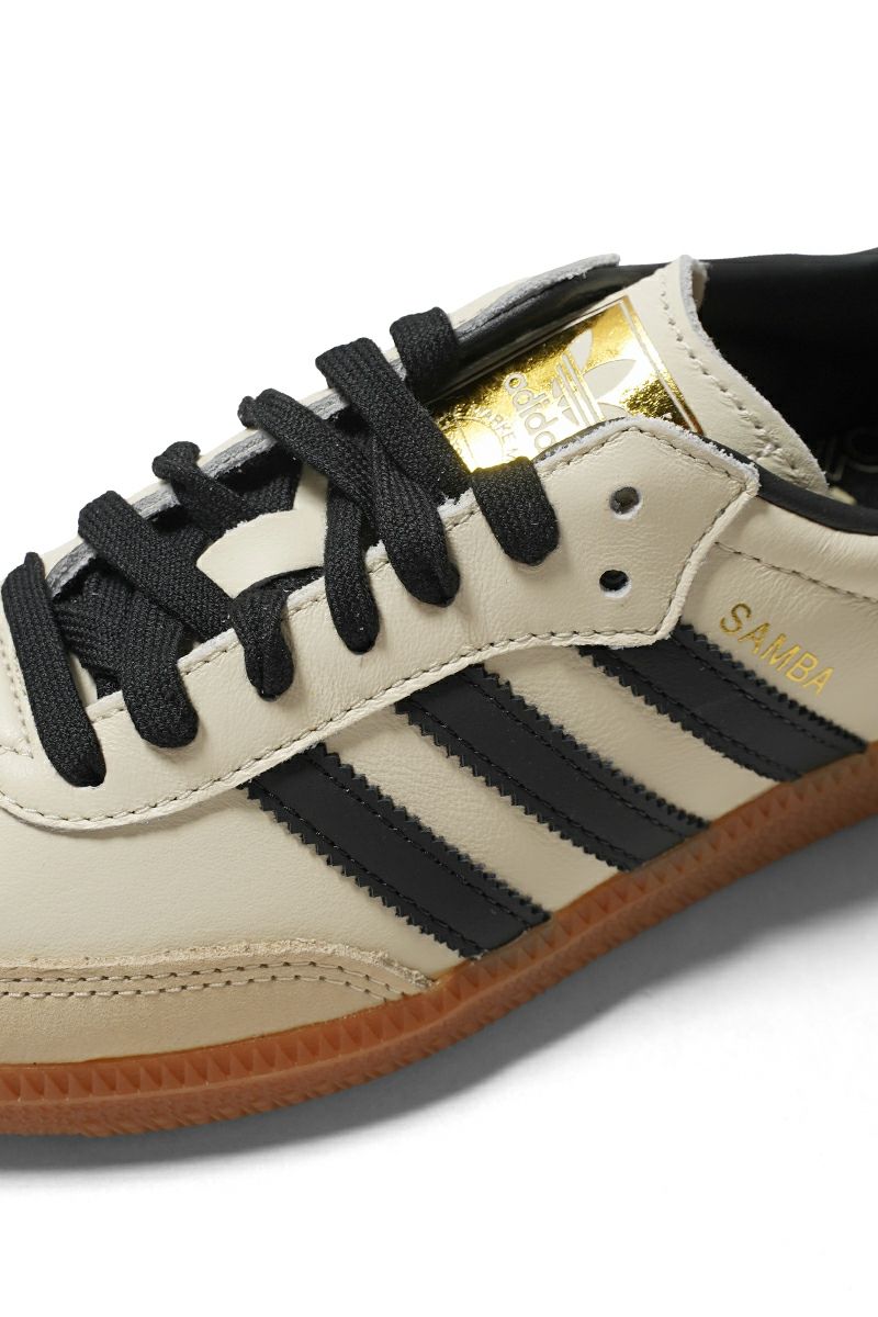 Adidas(アディダス) SAMBA OG W サンバ Cream White / Core Black / Sand Strat ID0478