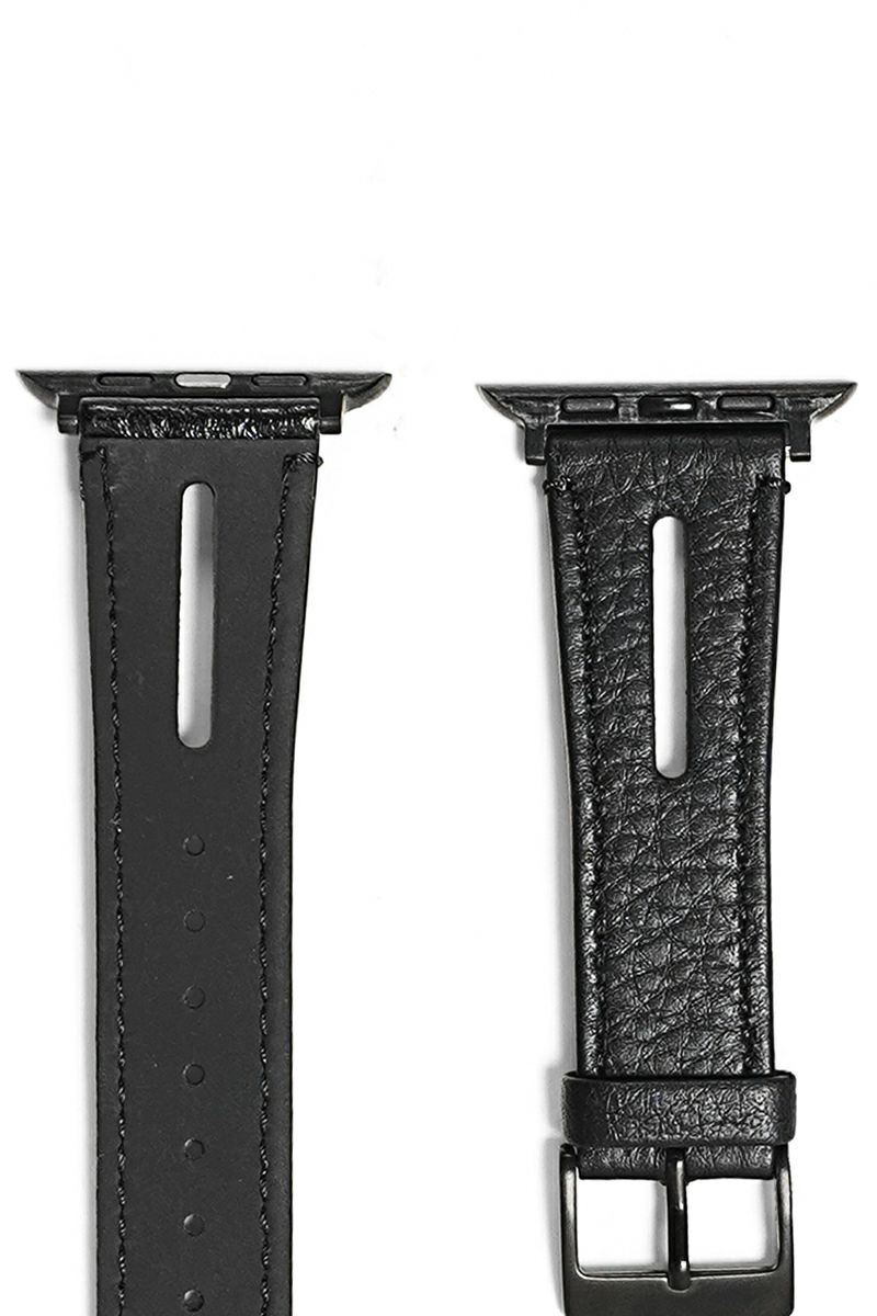 objcts.io(オブジェクツアイオー) レザーハイブリッドバンド for Apple Watch Large