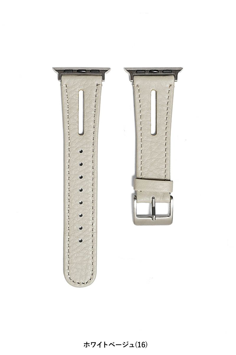 objcts.io(オブジェクツアイオー) レザーハイブリッドバンド for Apple Watch Small