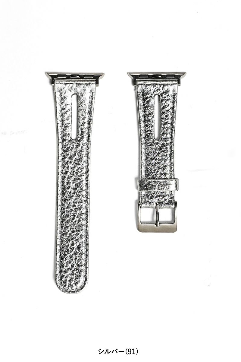 objcts.io(オブジェクツアイオー) レザーハイブリッドバンド for Apple Watch Small