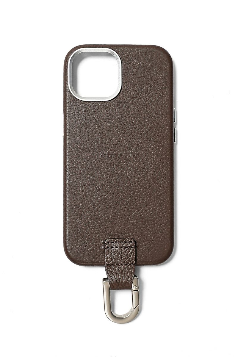 objcts.io(オブジェクツアイオー) カラビナ付iPhoneケース