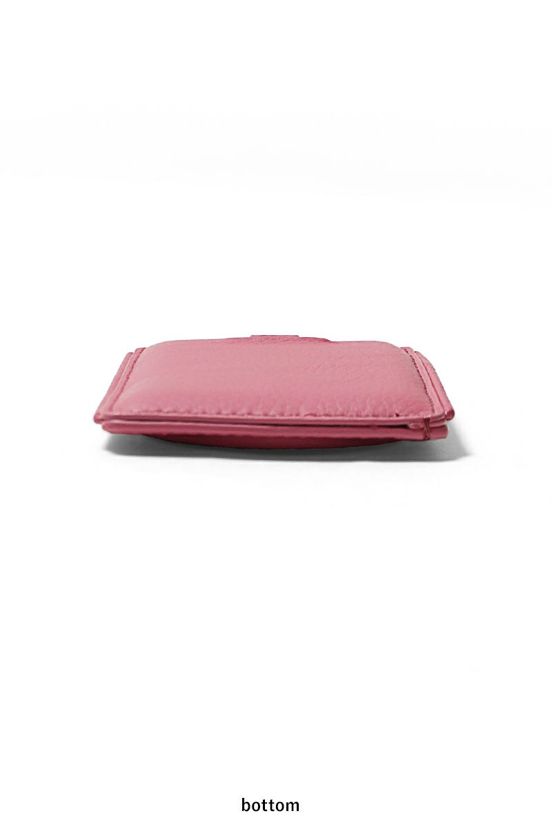 objcts.io(オブジェクツアイオー) iPhoneアクセサリー デタッチャブルストラップ付レザースリムカードホルダー