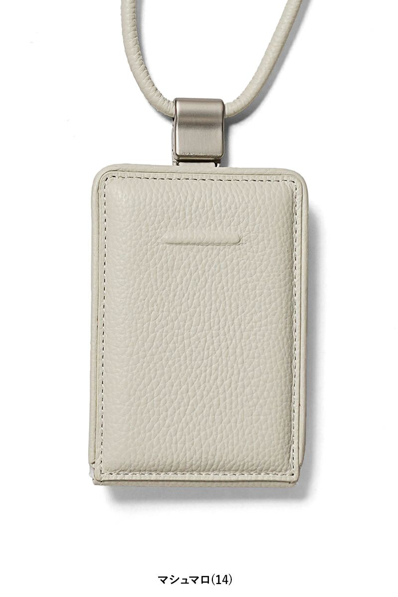 objcts.io(オブジェクツアイオー) iPhoneアクセサリー デタッチャブルストラップ付レザーウォレット