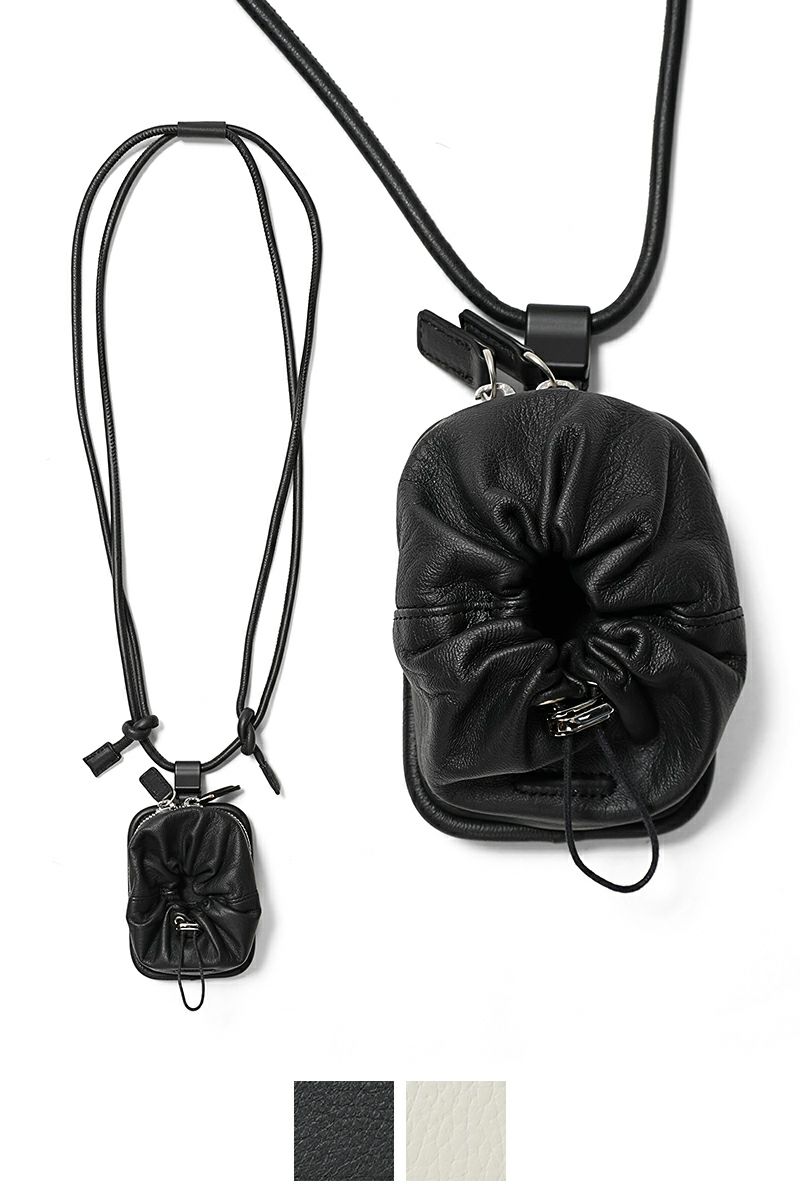 objcts.io(オブジェクツアイオー) iPhoneアクセサリー デタッチャブルストラップ付レザーパース