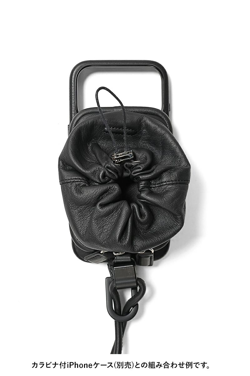 objcts.io(オブジェクツアイオー) iPhoneアクセサリー デタッチャブルストラップ付レザーパース
