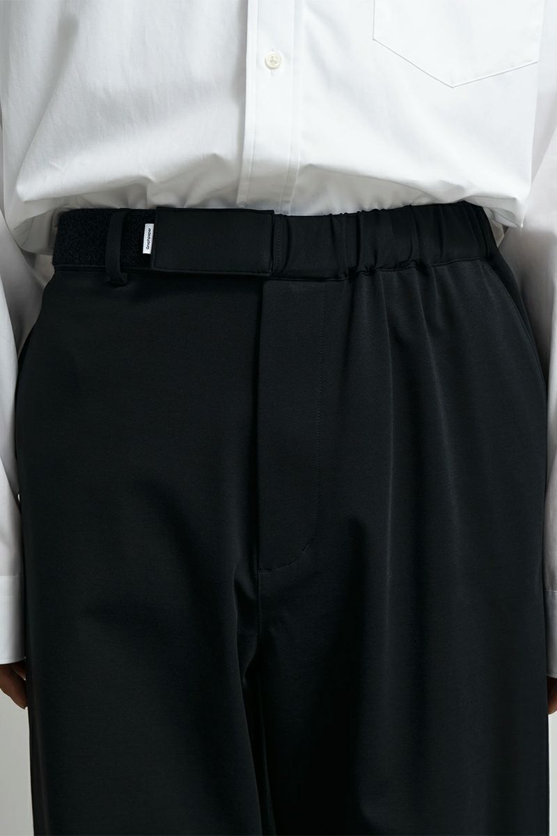 Graphpaper(グラフペーパー) Compact Ponte Wide Tapered Chef Pants コンパクトポンテワイドテーパードシェフパンツ GM261-40042B