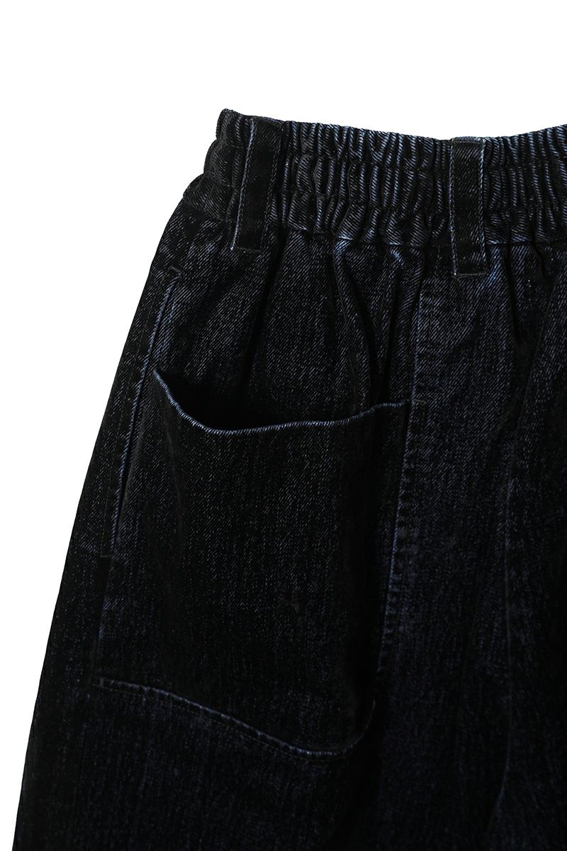 SYUMAN.(シュウマン) Coverd denim short trousers カバードデニムショートトラウザー 26SS-SY014