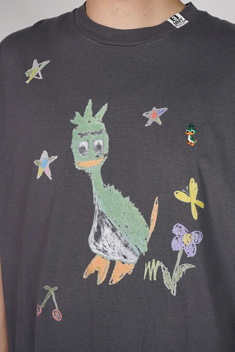 Maison MIHARA YASUHIRO(メゾン ミハラヤスヒロ) LEON KIDS DOODLE TEE レオンキッズドゥードゥルTシャツ J16TS862