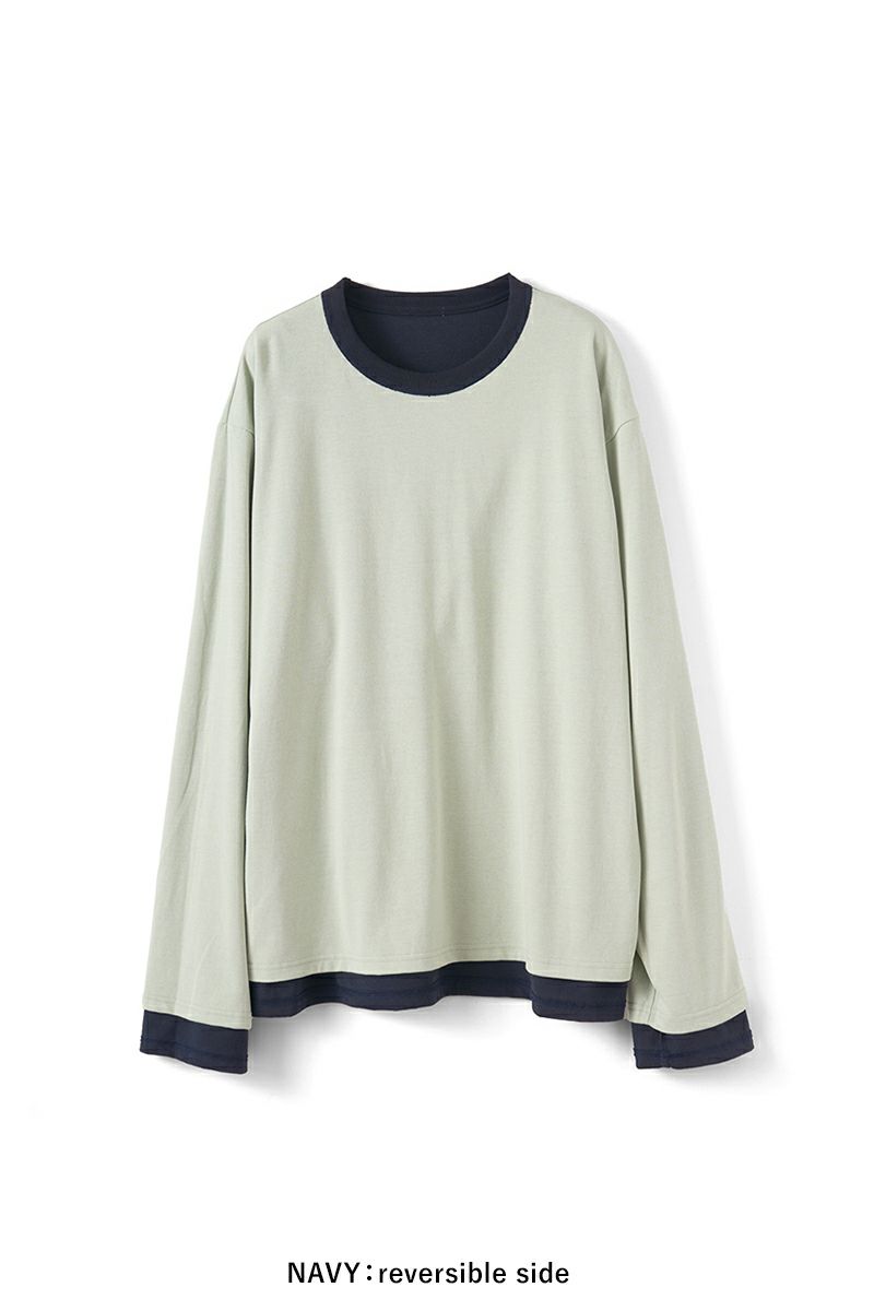 refomed(リフォメッド) FORMAN REVERSIBLE TEE フォーマンリバーシブルTシャツ RECU-054