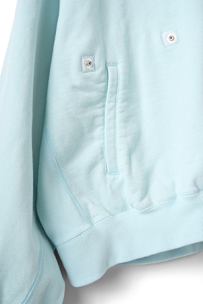 refomed(リフォメッド）"KINCHAKU" ZIPUP HOODIE 巾着ジップアップフーディー RECU-067