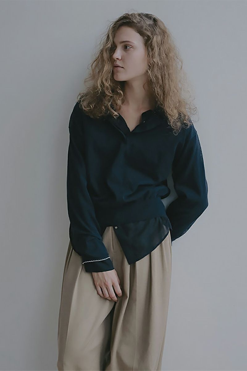 ETRE TOKYO(エトレトウキョウ) シアーコットンシャツ 1226210063