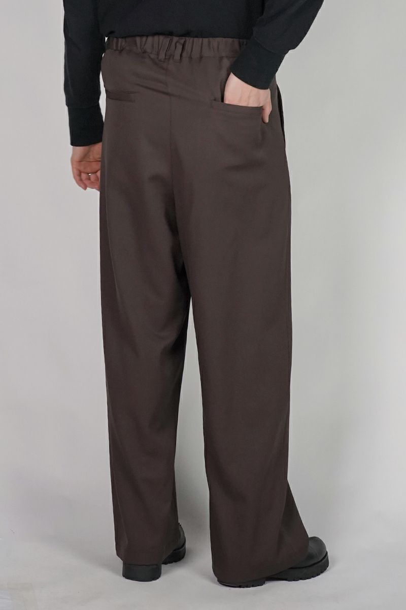 JUHA(ユハ) 2TUCK WIDE EASY PANTS ツータックワイドイージーパンツ 10230801-3