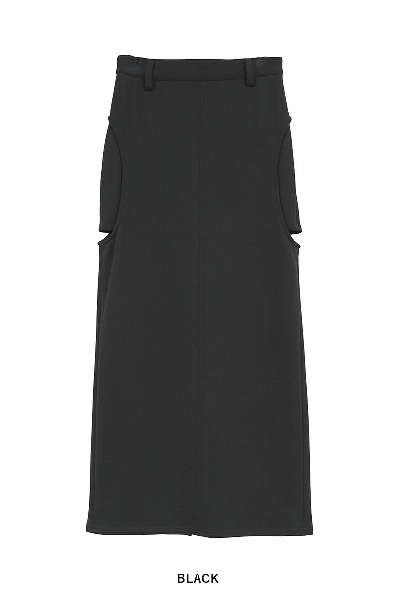 CLANE(クラネ) CIRCLE CUT SWEAT SKIRT サークルカットスウェットスカート 10109-6033