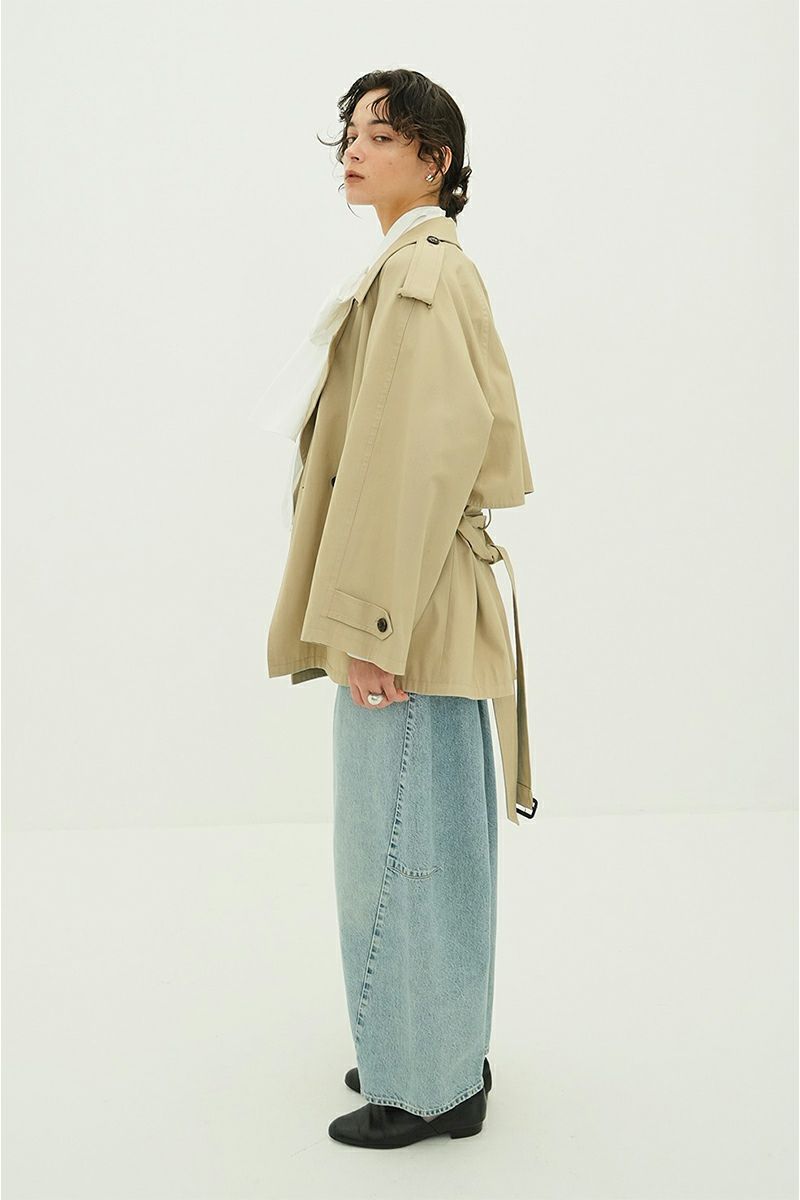 CLANE(クラネ) COCOON BULKY DENIM PANTS コクーンバルキーデニムパンツ 10111-7043