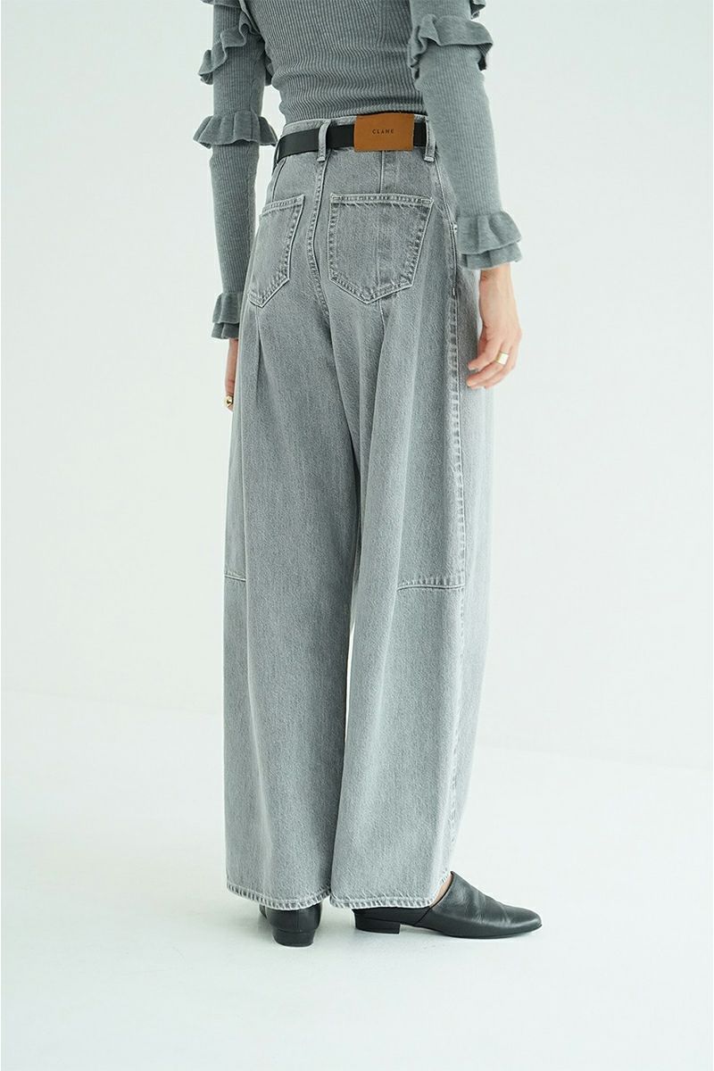 CLANE(クラネ) | CLANE(クラネ) COCOON BULKY DENIM PANTS コクーン