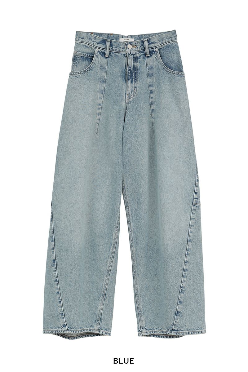 CLANE(クラネ) COCOON BULKY DENIM PANTS コクーンバルキーデニムパンツ 10111-7043