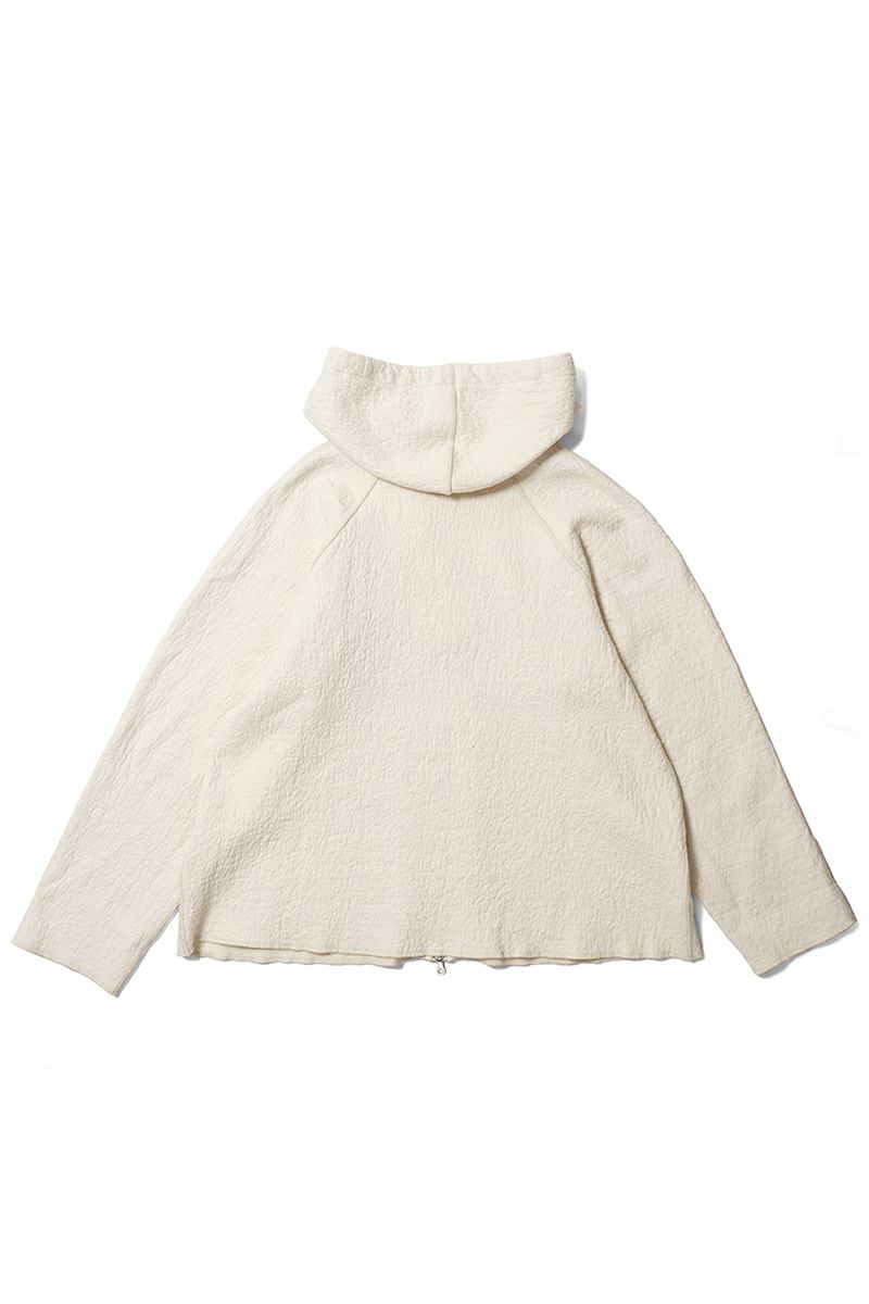 kengo(ケンゴ) cotton wool bokomoko zip-up hooded jacket コットンウールボコモコジップアップフーデッドジャケット K25FW-JK3