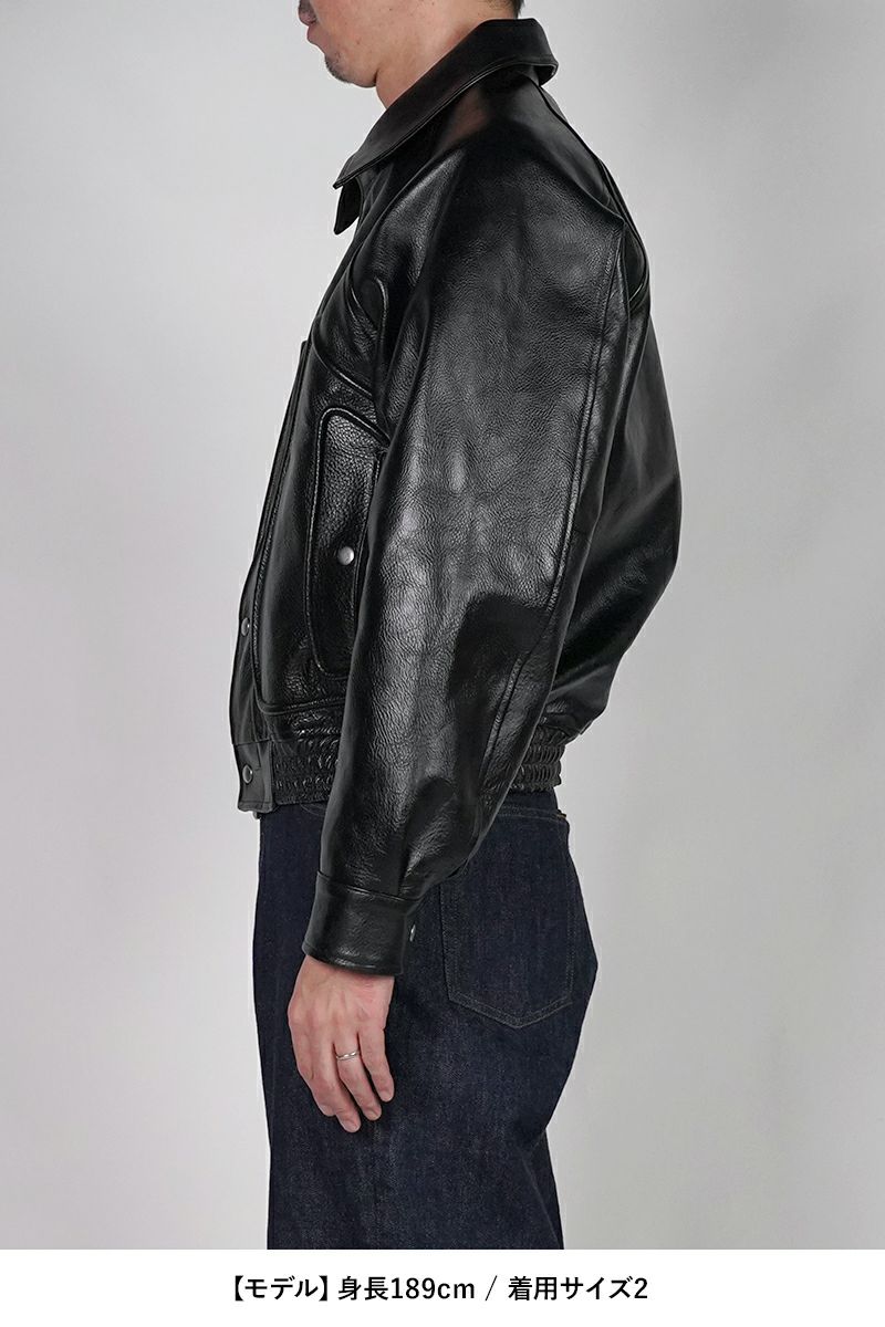 SUGARHILL(シュガーヒル) SHRINK BOMBER JACKET シュリンクボンバージャケット 26440701