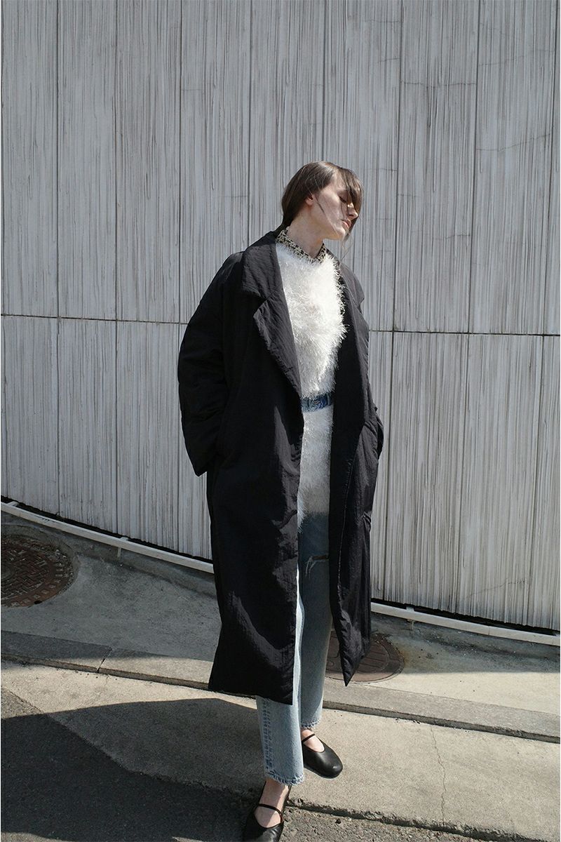 CLANE(クラネ) COLOR DOWN CHESTER COAT ダブルウールロングコート 19101-0172