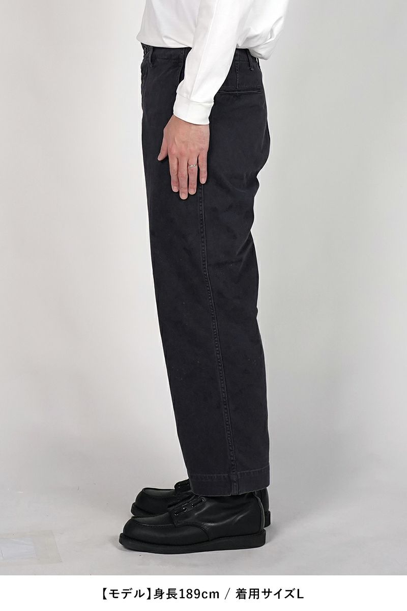 BOWWOW(バウワウ) | BOWWOW(バウワウ) BLACK WORK TROUSERS AGED