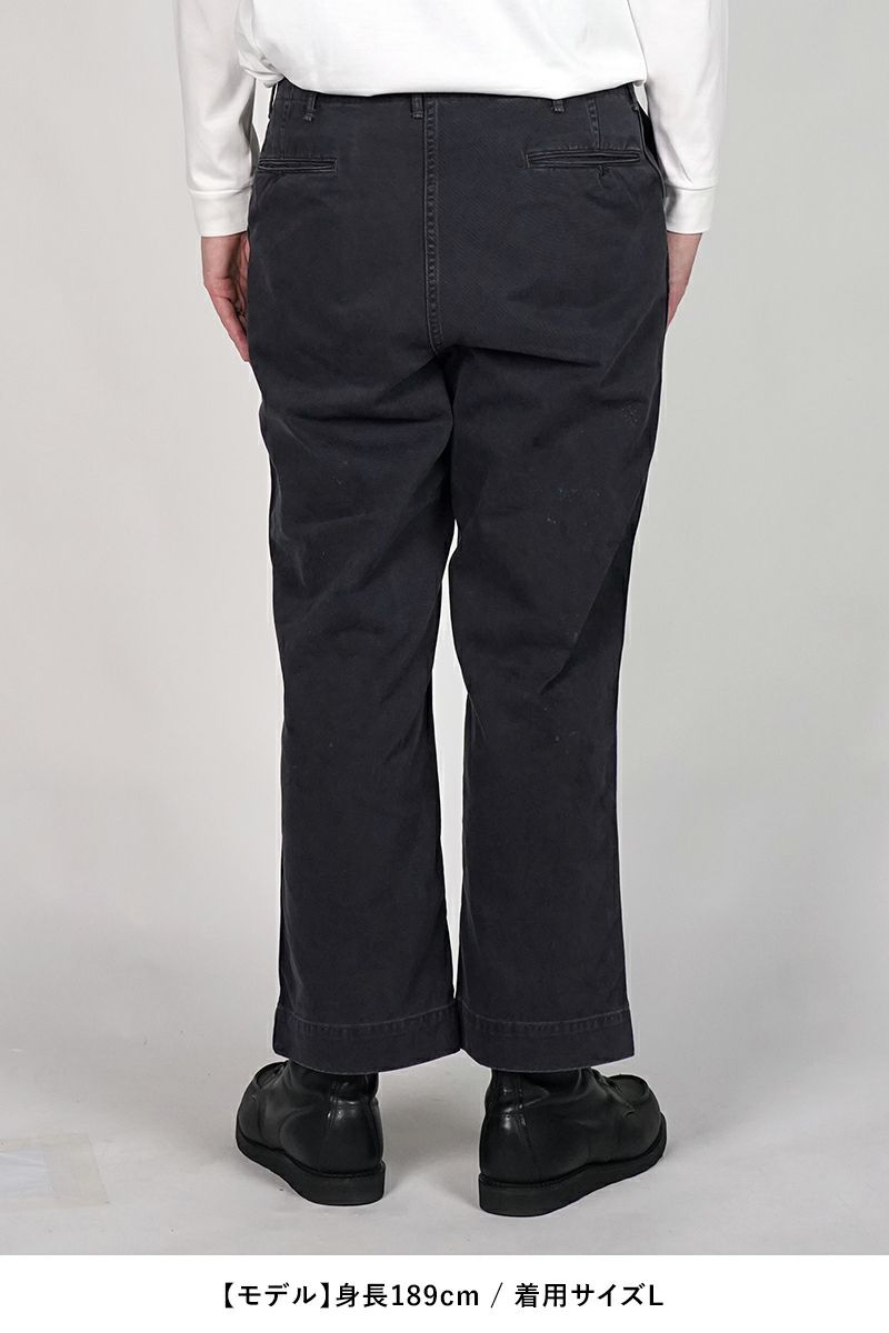 BOWWOW(バウワウ) | BOWWOW(バウワウ) BLACK WORK TROUSERS AGED