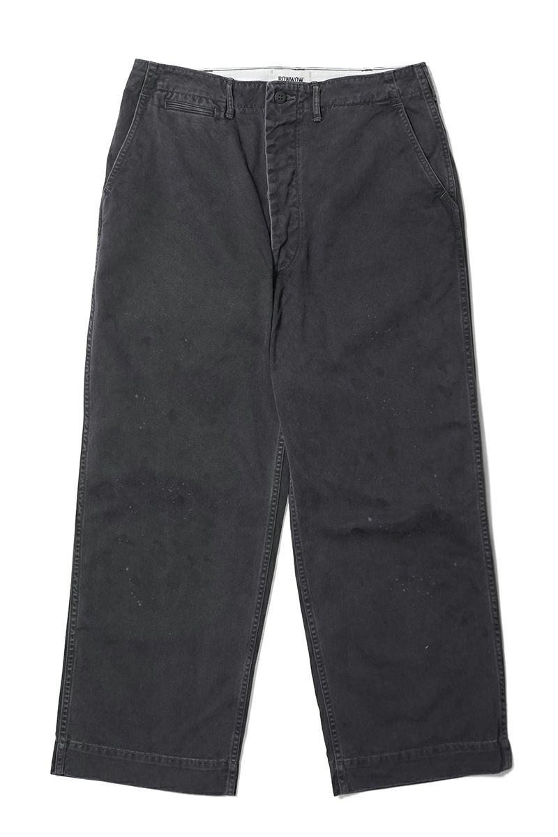 BOWWOW(バウワウ) BLACK WORK TROUSERS AGED ブラックワークトラウザーエイジド BW261-BWTA