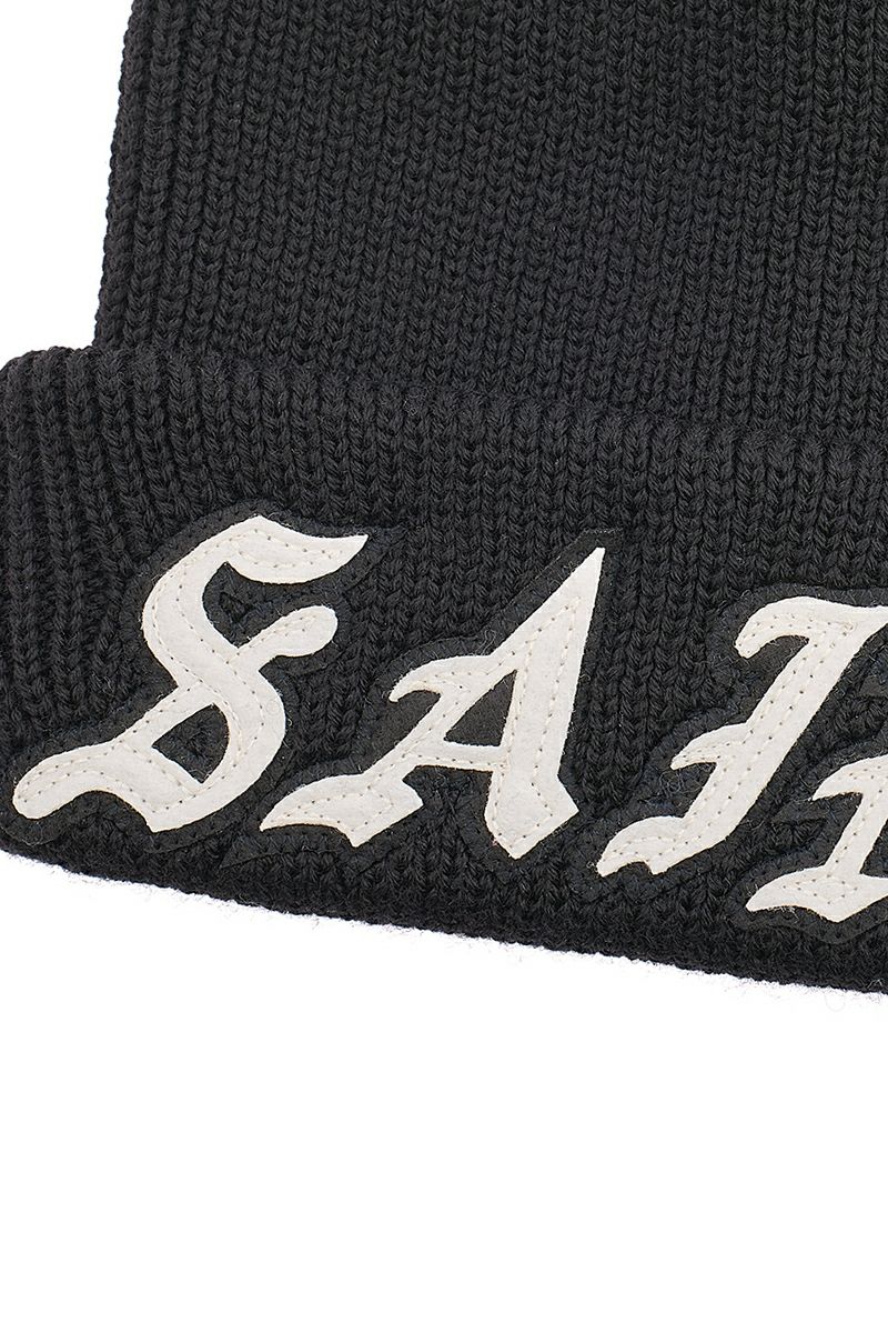 SAINT Mxxxxxx(セントマイケル) SM-MK8-0000-085 / KNIT CAP/SAINT/BLACK ニットキャップ