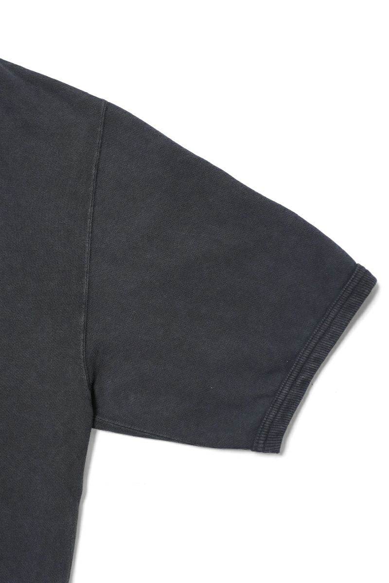 visvim(ビズヴィム) MONDO HENLEY ZIP SS DMGD モンドヘンリージップ半袖シャツ ダメージド 0126105010022