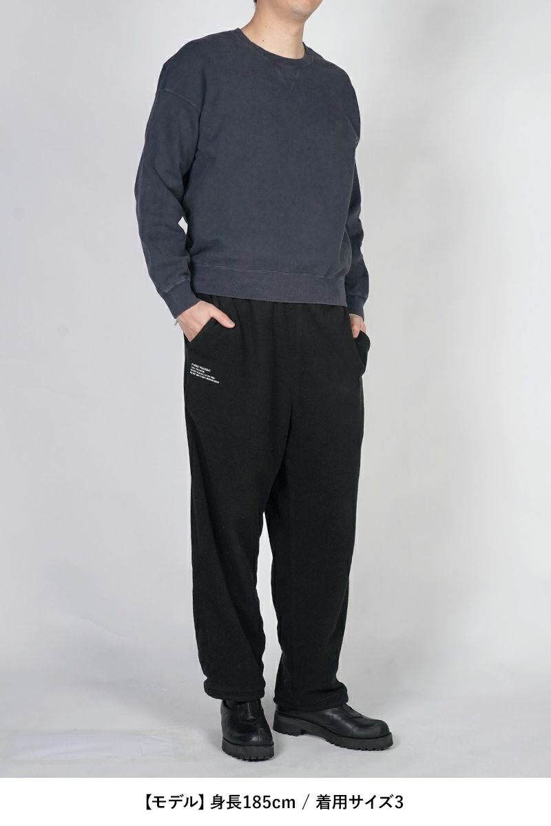 visvim(ビズヴィム) JUMBO SB SWEAT LS DMGD ジャンボスウェット長袖 ダメージド 0126105010023