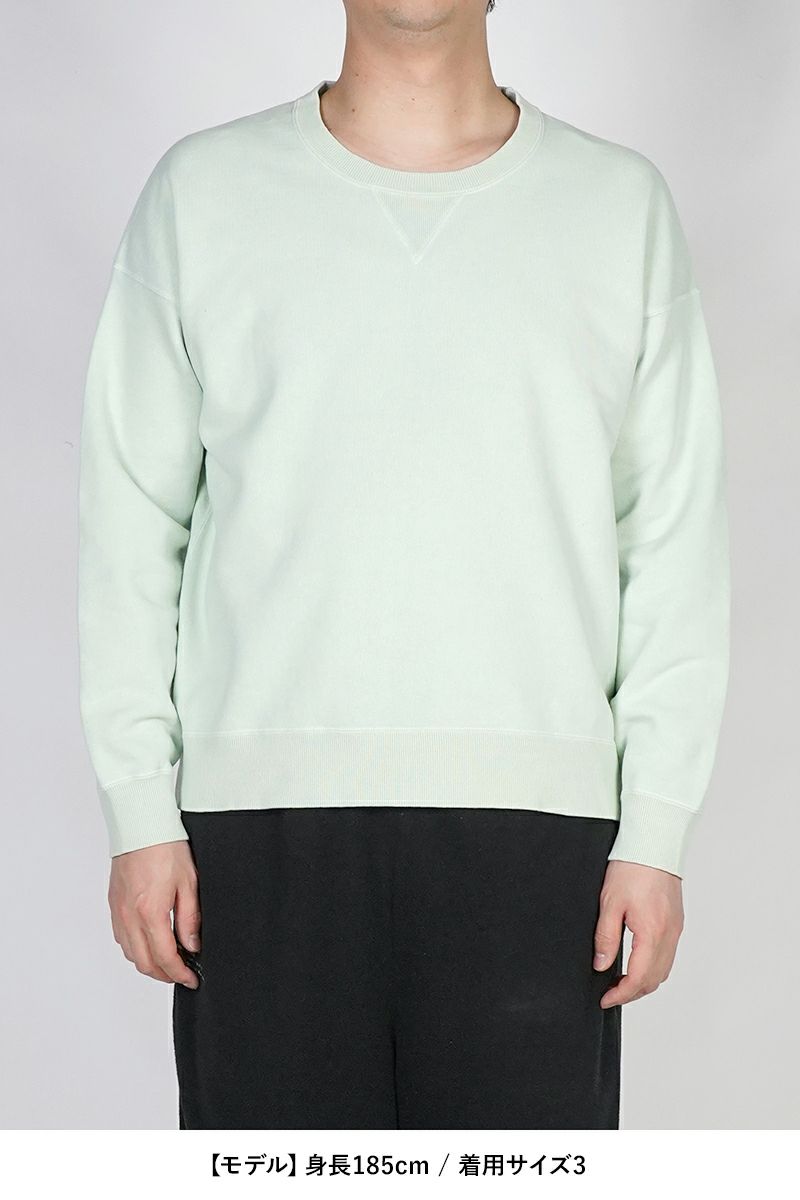 visvim(ビズヴィム) JUMBO SB SWEAT LS DMGD ジャンボスウェット長袖 ダメージド 0126105010023
