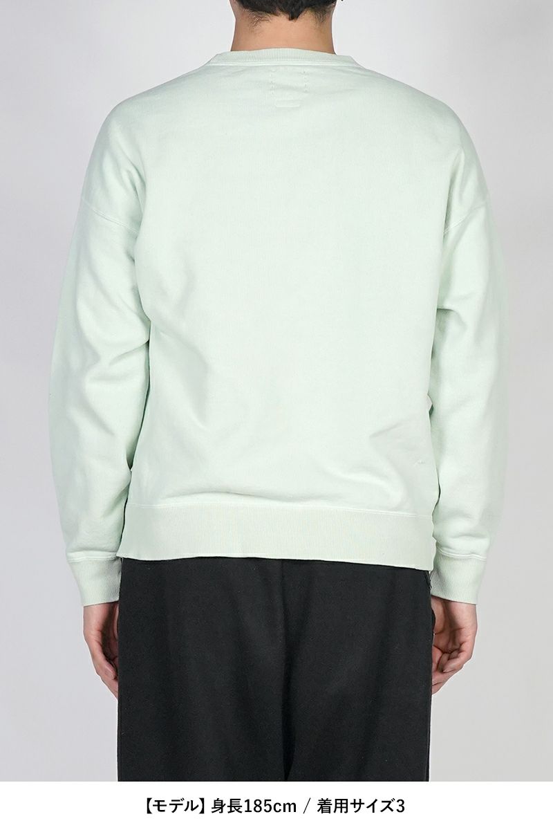 visvim(ビズヴィム) JUMBO SB SWEAT LS DMGD ジャンボスウェット長袖 ダメージド 0126105010023