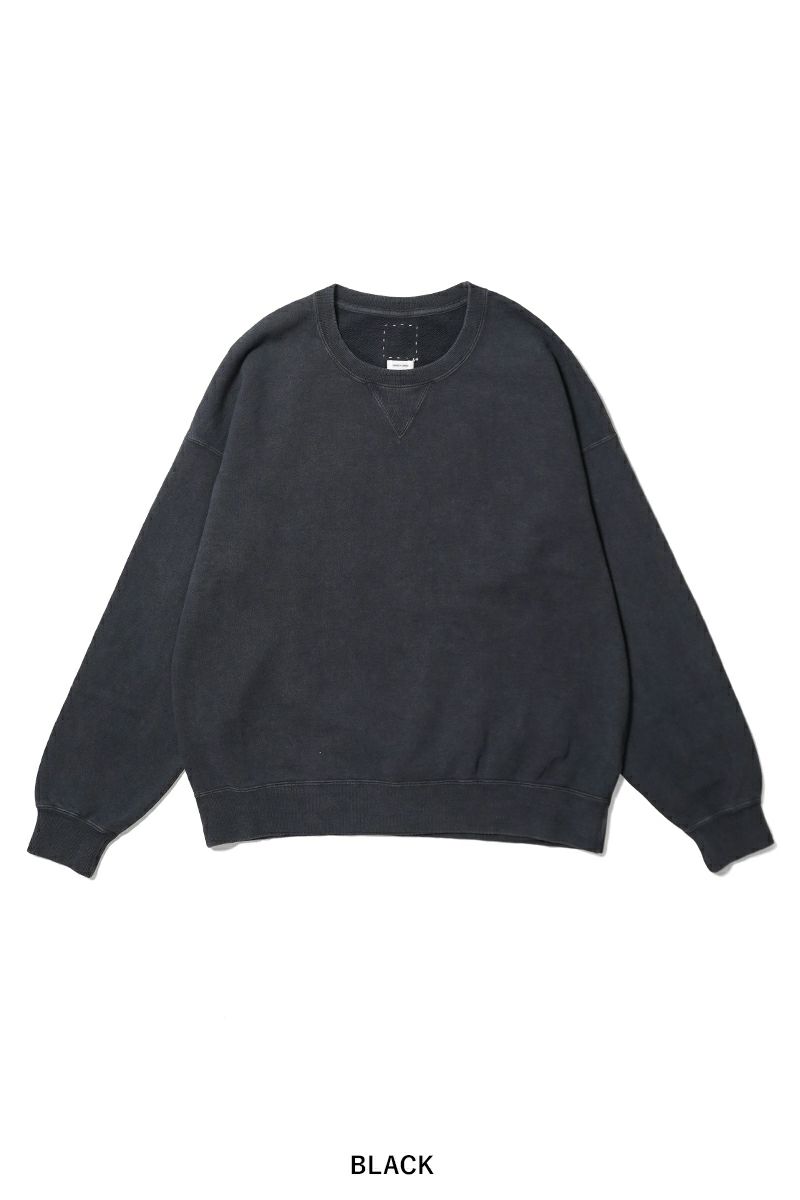 visvim(ビズヴィム) JUMBO SB SWEAT LS DMGD ジャンボスウェット長袖 ダメージド 0126105010023