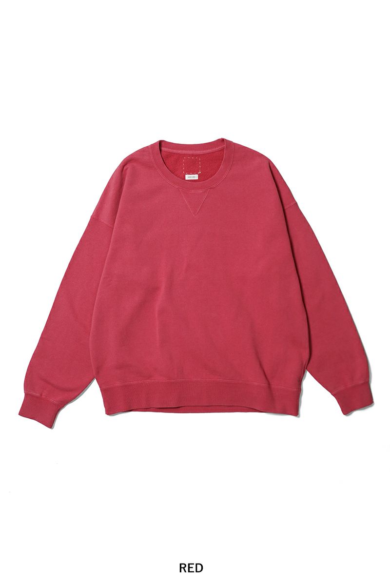visvim(ビズヴィム) JUMBO SB SWEAT LS DMGD ジャンボスウェット長袖 ダメージド 0126105010023