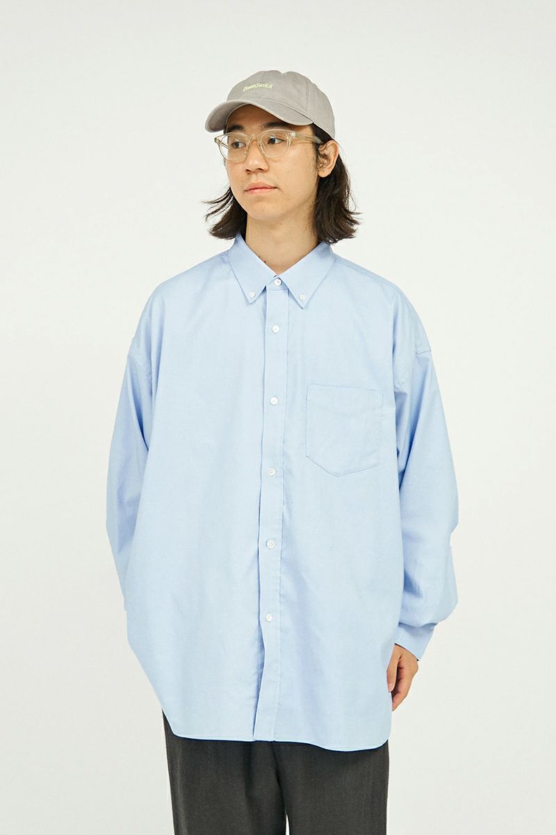 FreshService(フレッシュサービス) DRY OXFORD CORPORATE L/S B.D SHIRT ドライオックスフォード コーポレート長袖ボタンダウンシャツ FSC261-50106B