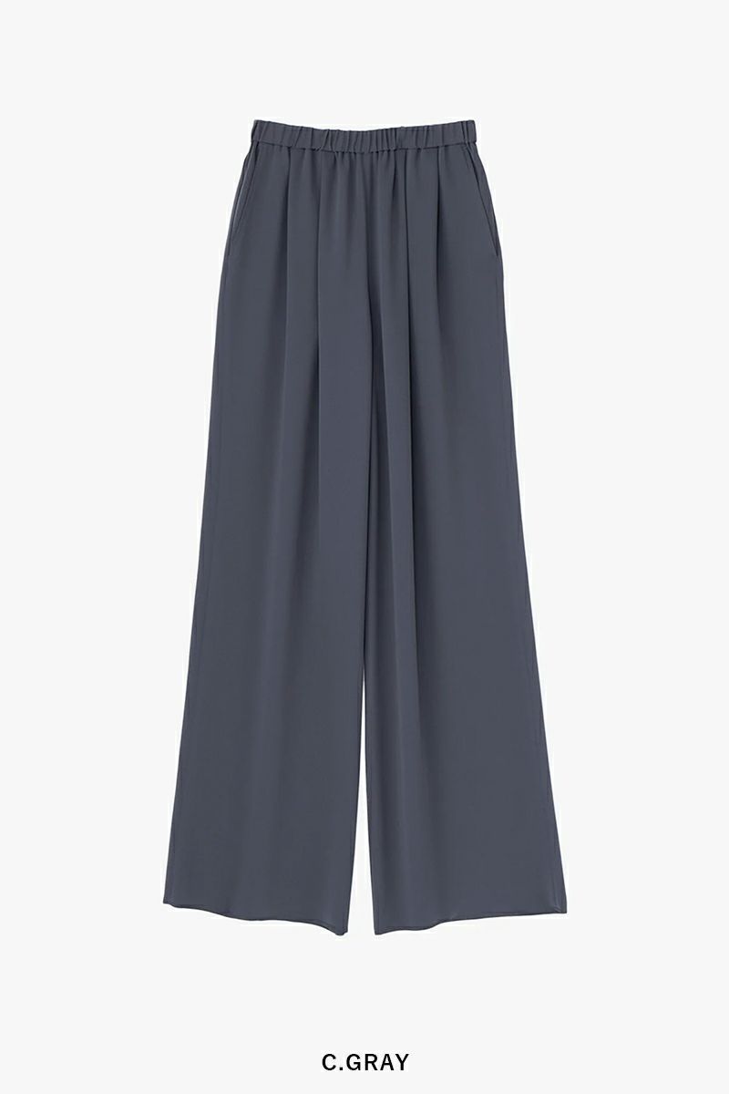 Graphpaper(グラフペーパー) Satin Easy Wide Pants サテンイージーワイドパンツ GL261-40075B