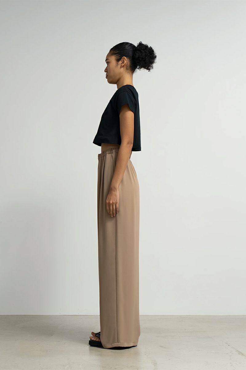 Graphpaper(グラフペーパー) Satin Easy Wide Pants サテンイージーワイドパンツ GL261-40075C