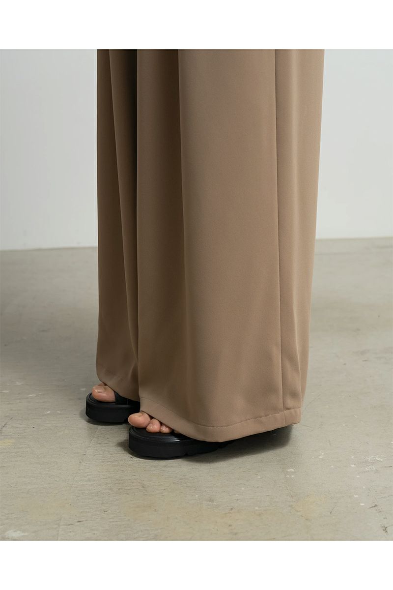 Graphpaper(グラフペーパー) Satin Easy Wide Pants サテンイージーワイドパンツ GL261-40075C